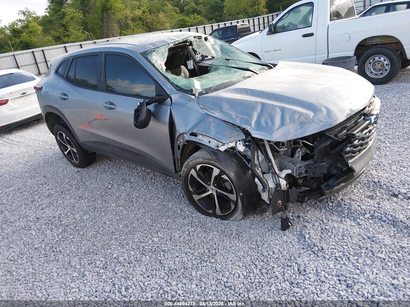 2024 Chevrolet Trax VIN KL77LGE20RC115330 IAAI salvage auction — FRONT END, Salvage (Alabama), sold $1,900 on 2026-07-23 (photo 1)