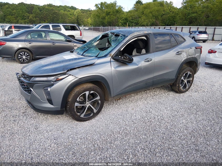 2024 Chevrolet Trax VIN KL77LGE20RC115330 IAAI salvage auction — FRONT END, Salvage (Alabama), sold $1,900 on 2026-07-23 (photo 2)