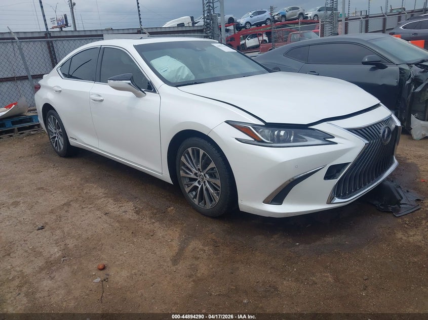 2019 Lexus ES VIN JTHB21B10K2024206 IAAI salvage auction — FRONT END, Clear (Oklahoma), sold $8,250 on 2026-07-22 (photo 1)