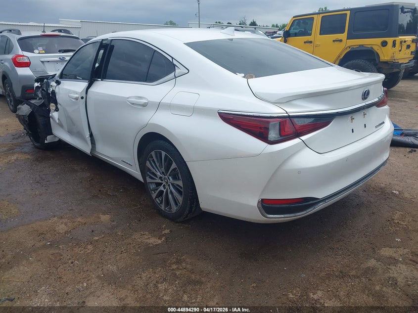2019 Lexus ES VIN JTHB21B10K2024206 IAAI salvage auction — FRONT END, Clear (Oklahoma), sold $8,250 on 2026-07-22 (photo 3)