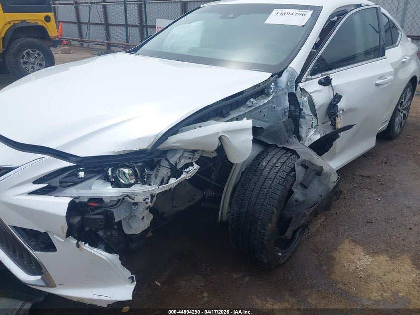 2019 Lexus ES VIN JTHB21B10K2024206 IAAI salvage auction — FRONT END, Clear (Oklahoma), sold $8,250 on 2026-07-22 (photo 6)