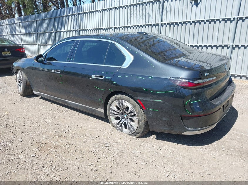 2024 BMW I7 VIN WBY53EJ04RCP61651 IAAI salvage auction — FRONT END, Salvage (New Jersey), sold $35,000 on 2026-08-13 (photo 3)