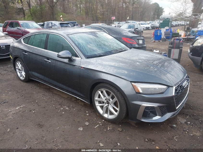2024 Audi A5 VIN WAUDACF56RA102751 IAAI salvage auction — REAR END, Mv-907A (New York), sold $15,050 on 2026-07-07 (photo 1)