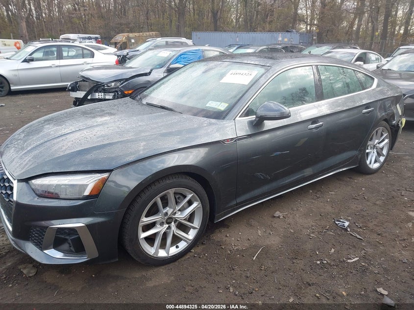 2024 Audi A5 VIN WAUDACF56RA102751 IAAI salvage auction — REAR END, Mv-907A (New York), sold $15,050 on 2026-07-07 (photo 2)