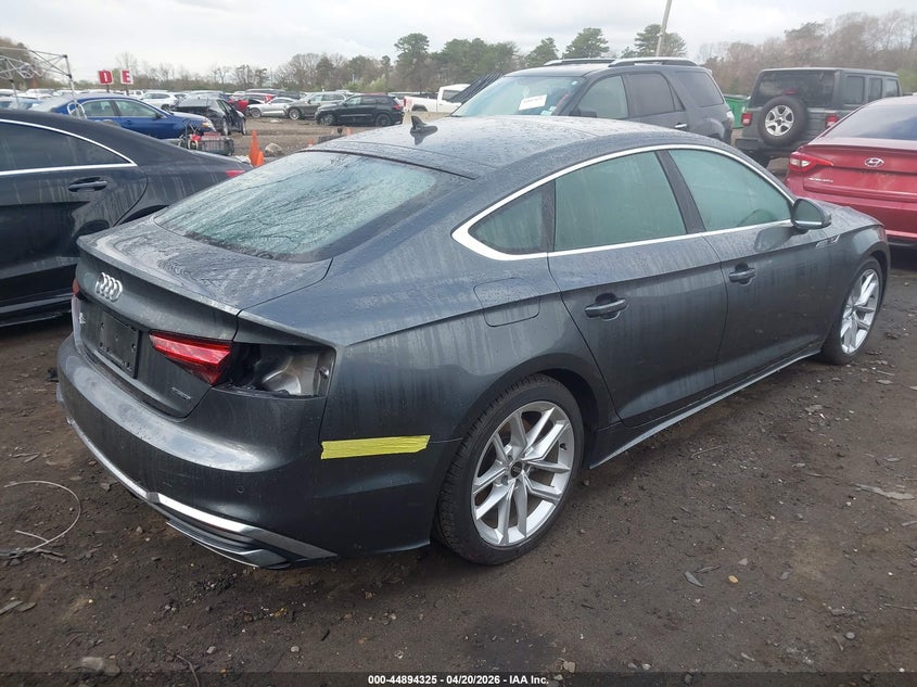 2024 Audi A5 VIN WAUDACF56RA102751 IAAI salvage auction — REAR END, Mv-907A (New York), sold $15,050 on 2026-07-07 (photo 4)