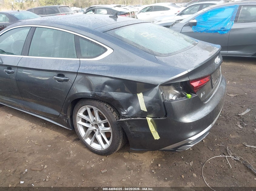 2024 Audi A5 VIN WAUDACF56RA102751 IAAI salvage auction — REAR END, Mv-907A (New York), sold $15,050 on 2026-07-07 (photo 6)
