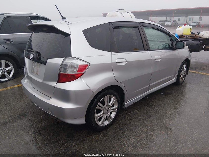 2011 Honda Fit VIN JHMGE8H63BC013168 IAAI salvage auction — LEFT SIDE, Salvage (Texas), sold $1,150 on 2026-07-30 (photo 4)
