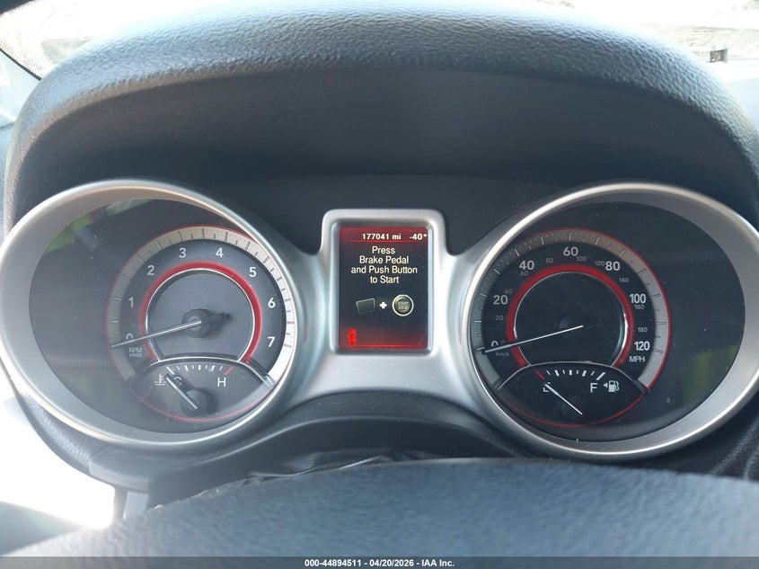 2017 Dodge Journey VIN 3C4PDCBG6HT530793 IAAI salvage auction — FRONT END, Salvage (Idaho), sold $150 on 2026-08-22 (photo 7)