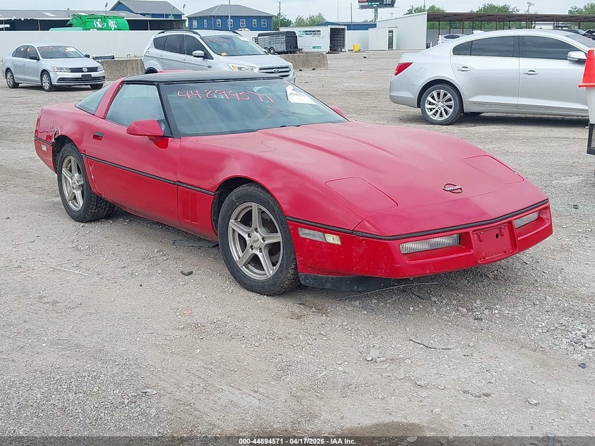 1987 Chevrolet Corvette VIN 1G1YY2181H5103060 IAAI salvage auction — RIGHT SIDE, Original (Texas), sold $1,050 on 2026-07-08 (photo 1)