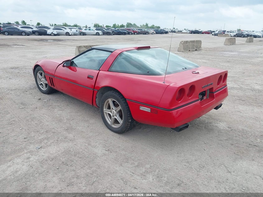 1987 Chevrolet Corvette VIN 1G1YY2181H5103060 IAAI salvage auction — RIGHT SIDE, Original (Texas), sold $1,050 on 2026-07-08 (photo 3)