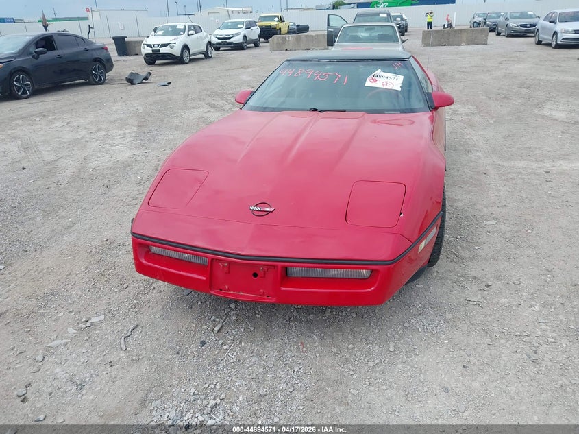 1987 Chevrolet Corvette VIN 1G1YY2181H5103060 IAAI salvage auction — RIGHT SIDE, Original (Texas), sold $1,050 on 2026-07-08 (photo 6)
