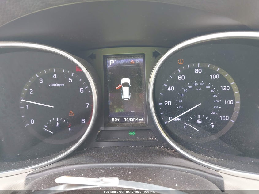 2017 Hyundai Santa fe VIN 5XYZU3LB5HG417792 IAAI salvage auction — FRONT END, Salvage Title, sold $2,050 on 2026-07-29 (photo 7)