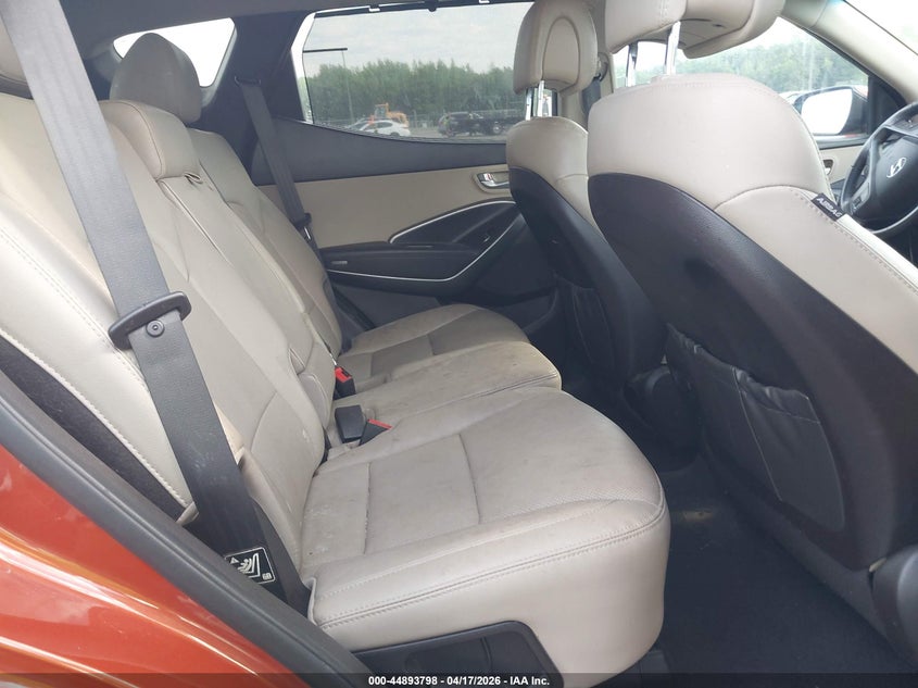 2017 Hyundai Santa fe VIN 5XYZU3LB5HG417792 IAAI salvage auction — FRONT END, Salvage Title, sold $2,050 on 2026-07-29 (photo 8)