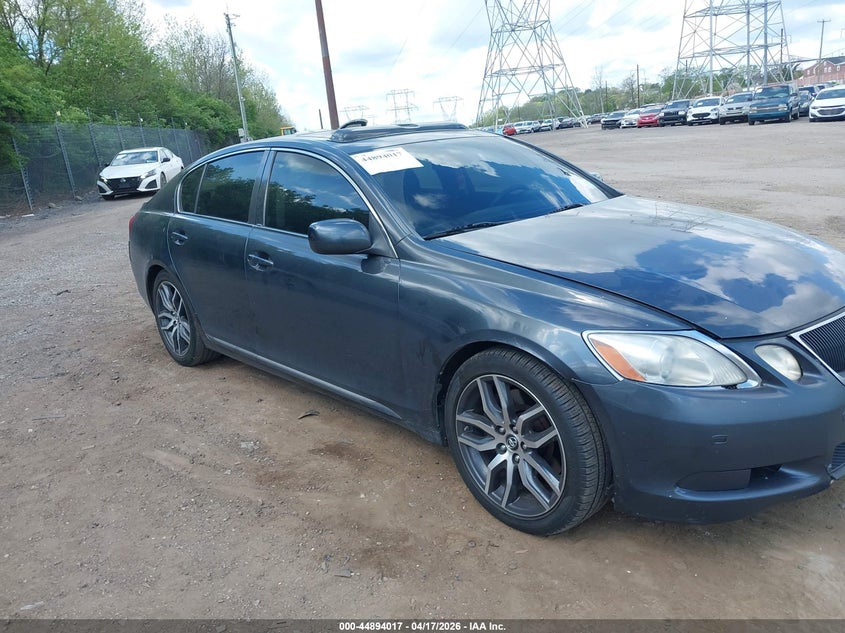 2006 Lexus Gs 430 VIN JTHBN96S965005876 IAAI salvage auction — NORMAL WEAR, Salvage (Texas), sold $950 on 2026-07-24 (photo 1)