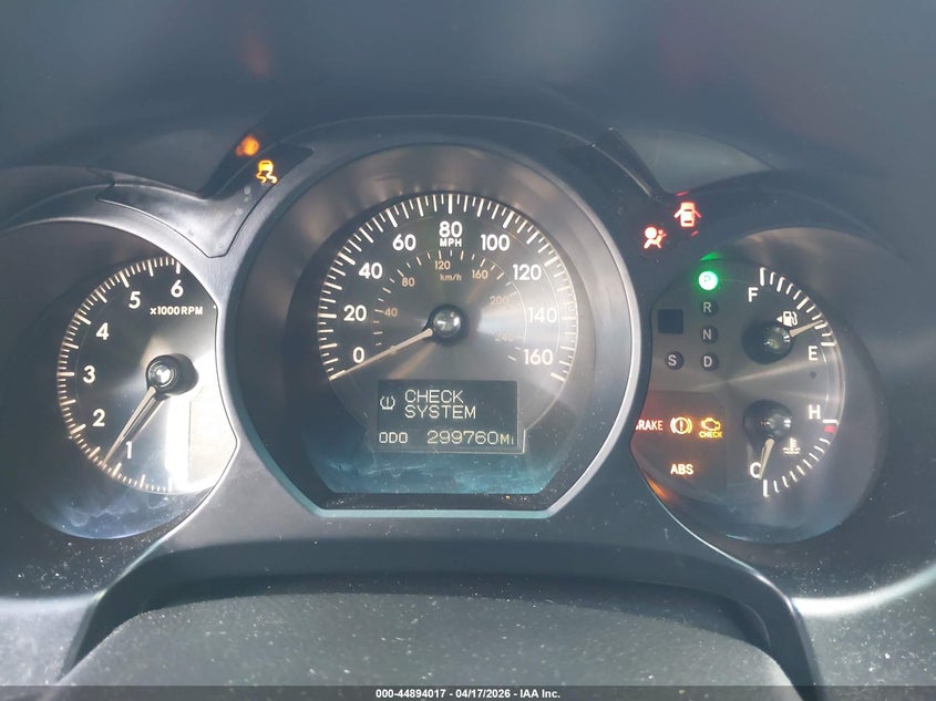 2006 Lexus Gs 430 VIN JTHBN96S965005876 IAAI salvage auction — NORMAL WEAR, Salvage (Texas), sold $950 on 2026-07-24 (photo 7)