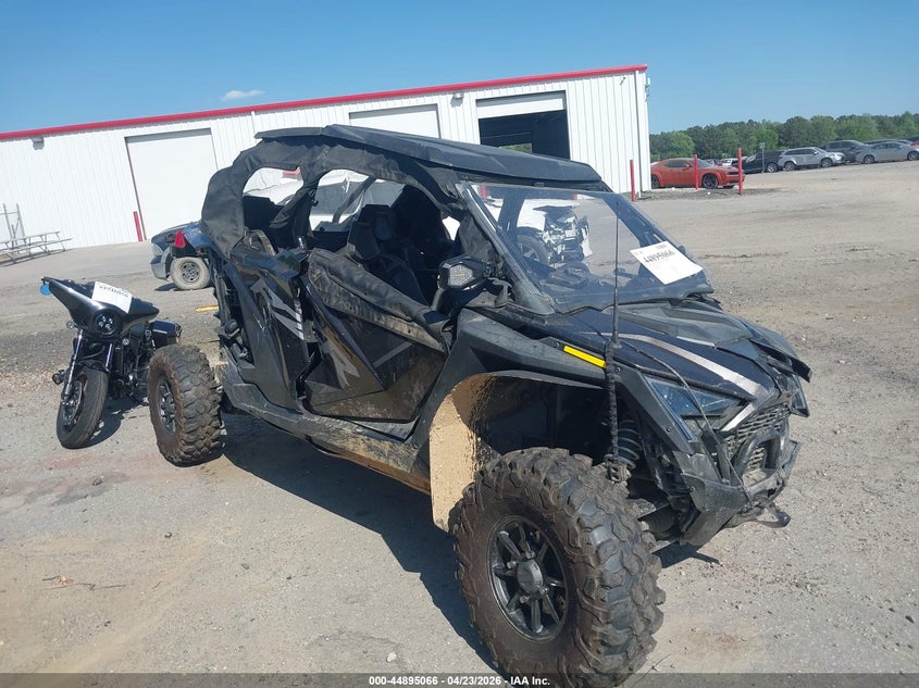 2024 Polaris Rzr VIN 3NSR4D929RG062933 IAAI salvage auction — LEFT FRONT, Salvage (North Carolina), sold $9,200 on 2026-07-14 (photo 1)