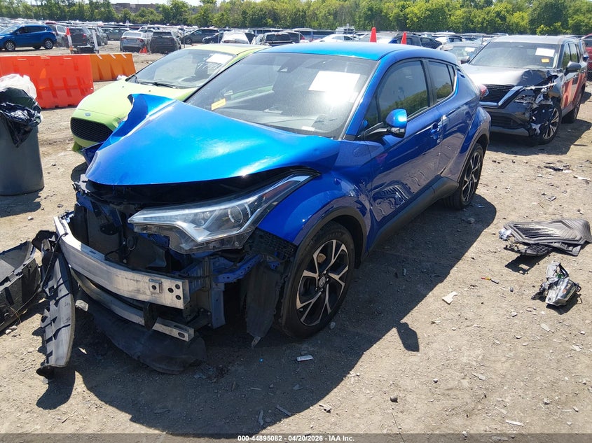 2018 Toyota C-hr VIN NMTKHMBX2JR011033 IAAI salvage auction — FRONT & REAR, Salvage (Kentucky), sold $1,725 on 2026-08-01 (photo 2)