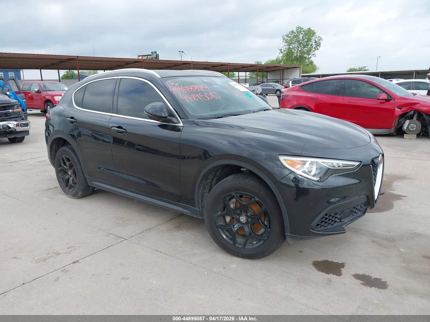 2020 Alfa romeo Stelvio VIN ZASPAJAN0L7C86124 IAAI salvage auction — FRONT & REAR, Wait Title, sold $7,850 on 2026-07-22 (photo 1)