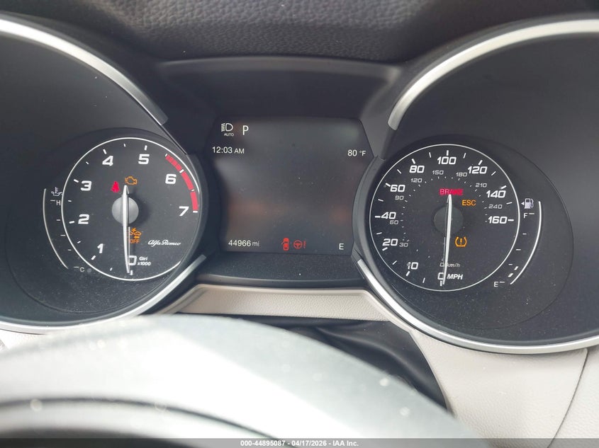 2020 Alfa romeo Stelvio VIN ZASPAJAN0L7C86124 IAAI salvage auction — FRONT & REAR, Wait Title, sold $7,850 on 2026-07-22 (photo 7)