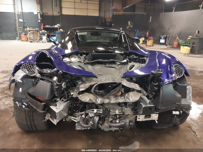 2025 Mclaren 750s VIN SBM14BCA4SW009459 IAAI salvage auction — REAR END, Salvage (Georgia), sold $181,000 on 2026-07-14 (photo 6)