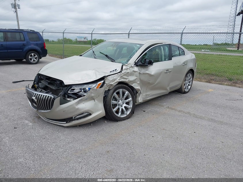2014 Buick Lacrosse VIN 1G4GB5G38EF217737 IAAI salvage auction — FRONT END, Salvage (Missouri), sold $800 on 2026-07-09 (photo 2)