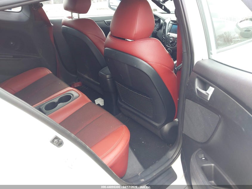 2016 Hyundai Veloster VIN KMHTC6AE6GU295296 IAAI salvage auction — FRONT END, Salvage Title, sold $650 on 2026-07-07 (photo 8)