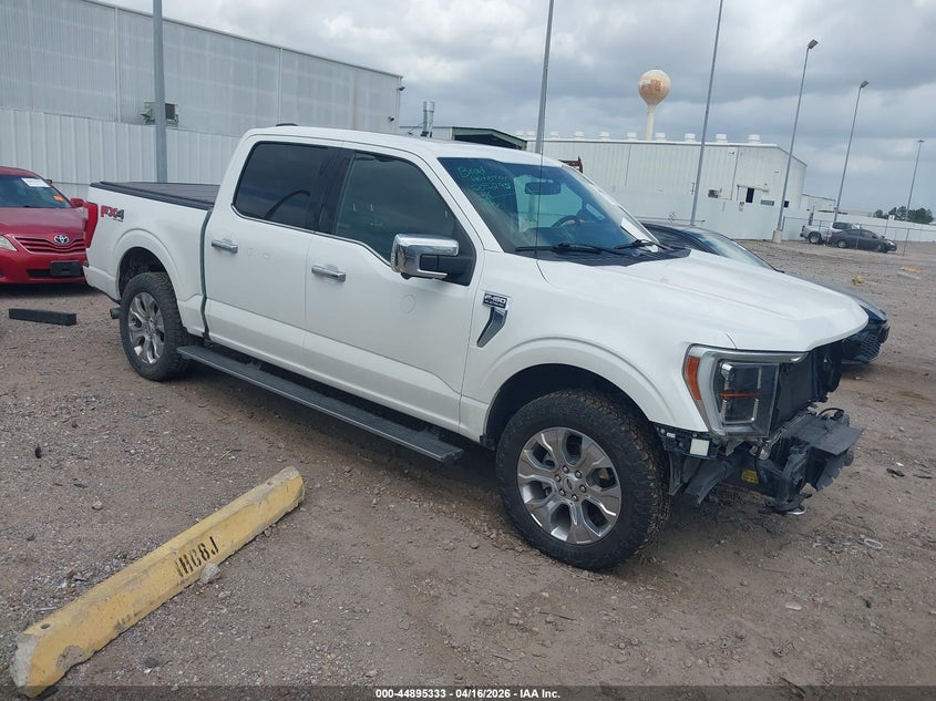 2021 Ford F-150 VIN 1FTFW1E89MFA77532 IAAI salvage auction — FRONT END, Original (Texas), sold $20,600 on 2026-07-30 (photo 1)