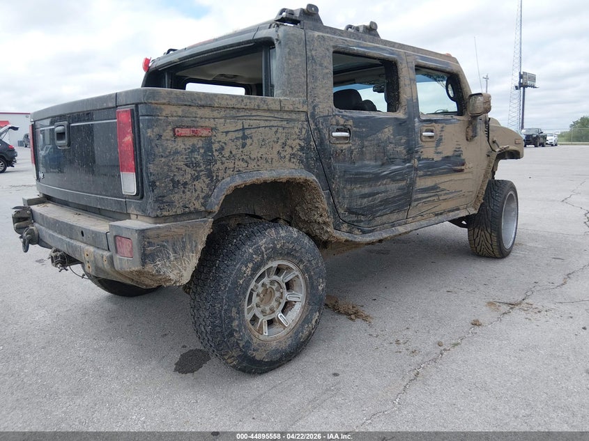 2007 Hummer H2 VIN 5GRGN22U17H103871 IAAI salvage auction — FRONT END, Salvage (Missouri), sold $2,150 on 2026-07-09 (photo 4)