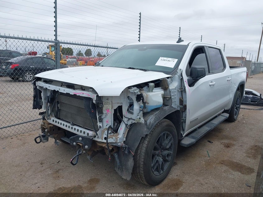 2022 Gmc SIERRA VIN 3GTPHCED0NG575626 IAAI salvage auction — FRONT END, Original (Texas), sold $11,000 on 2026-07-09 (photo 2)