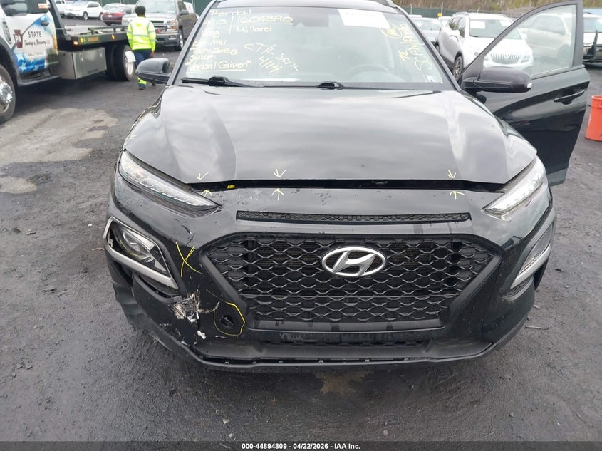 2019 Hyundai Kona VIN KM8K2CAA3KU208215 IAAI salvage auction — FRONT END, Salvage (Pennsylvania), sold $1,750 on 2026-07-21 (photo 6)