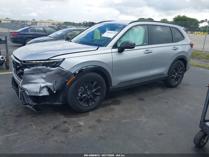 2026 Honda Cr-v VIN 7FARS5H80TE016279 IAAI salvage auction — LEFT FRONT, Salvage Title, sold $18,275 on 2026-07-23 (photo 2)