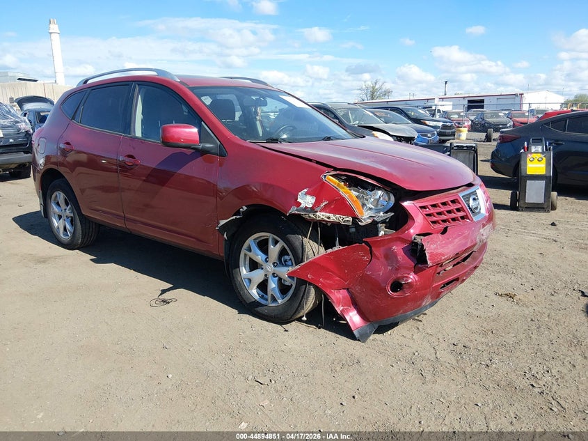 2008 Nissan Rogue VIN JN8AS58V48W124569 IAAI salvage auction — FRONT END, Salvage (New Jersey), sold $400 on 2026-07-13 (photo 1)