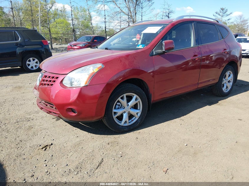 2008 Nissan Rogue VIN JN8AS58V48W124569 IAAI salvage auction — FRONT END, Salvage (New Jersey), sold $400 on 2026-07-13 (photo 2)