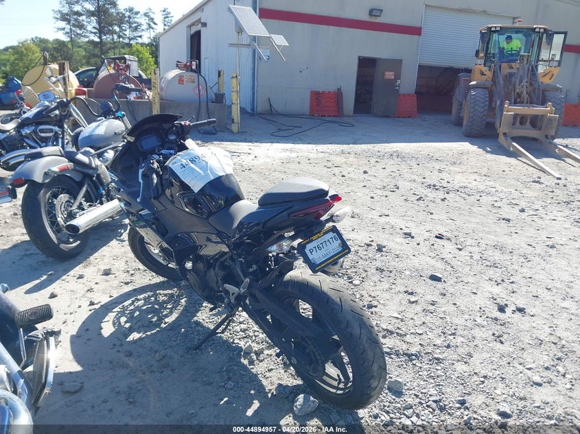 2024 Kawasaki Ninja VIN ML5EXGH15RDA31531 IAAI salvage auction — FRONT END, Salvage (Georgia), sold $925 on 2026-07-21 (photo 3)