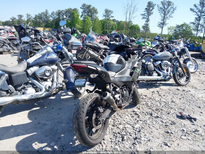 2024 Kawasaki Ninja VIN ML5EXGH15RDA31531 IAAI salvage auction — FRONT END, Salvage (Georgia), sold $925 on 2026-07-21 (photo 4)