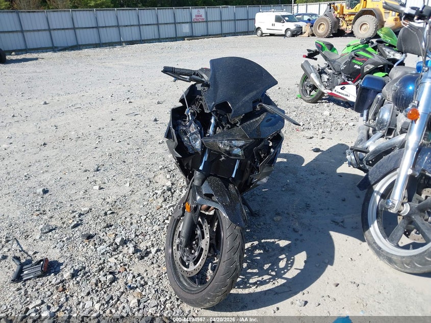 2024 Kawasaki Ninja VIN ML5EXGH15RDA31531 IAAI salvage auction — FRONT END, Salvage (Georgia), sold $925 on 2026-07-21 (photo 5)