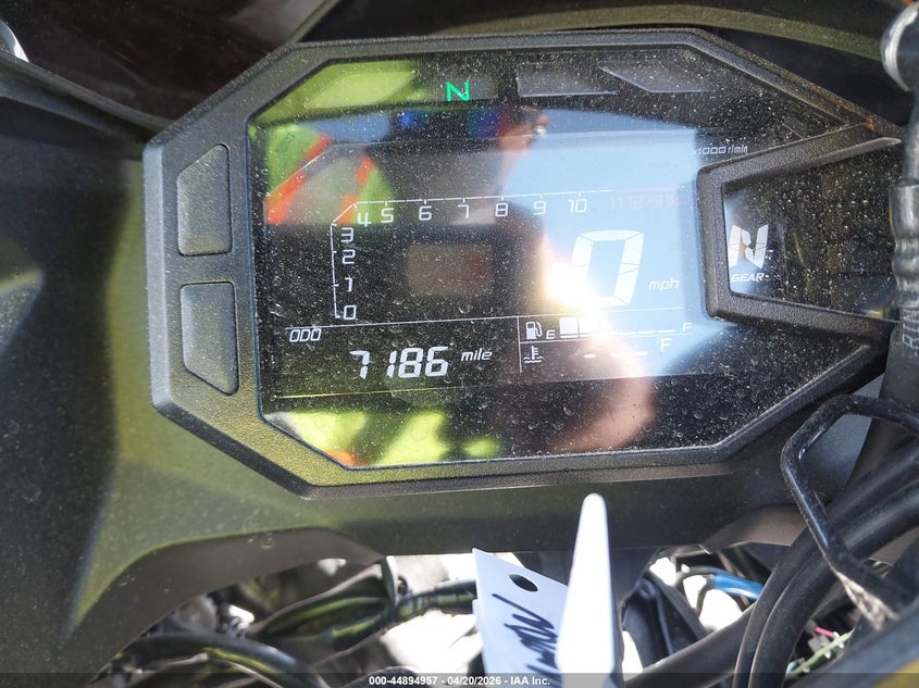 2024 Kawasaki Ninja VIN ML5EXGH15RDA31531 IAAI salvage auction — FRONT END, Salvage (Georgia), sold $925 on 2026-07-21 (photo 7)