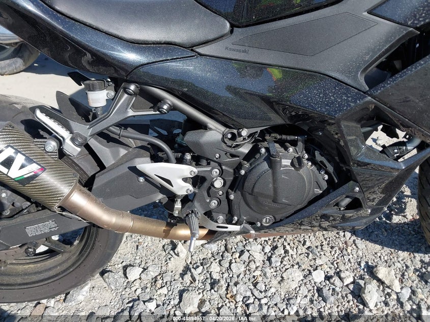 2024 Kawasaki Ninja VIN ML5EXGH15RDA31531 IAAI salvage auction — FRONT END, Salvage (Georgia), sold $925 on 2026-07-21 (photo 8)