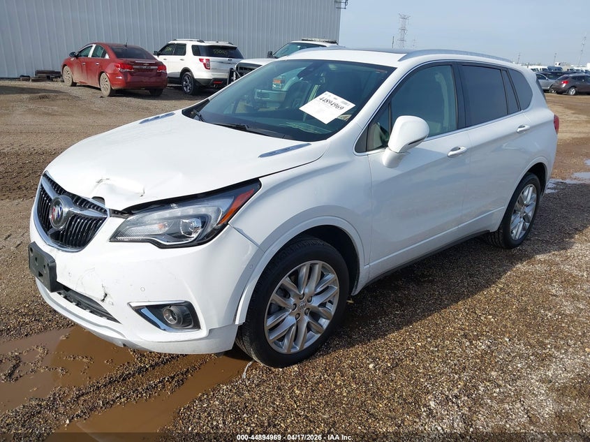 2020 Buick Envision VIN LRBFX4SX8LD150778 IAAI salvage auction — FRONT END, Salvage (Illinois), sold $4,600 on 2026-07-08 (photo 2)
