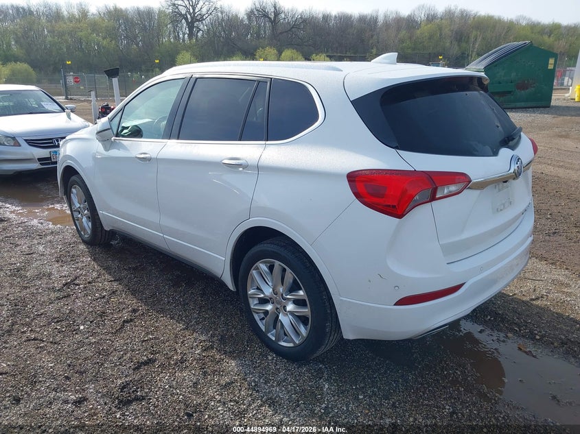 2020 Buick Envision VIN LRBFX4SX8LD150778 IAAI salvage auction — FRONT END, Salvage (Illinois), sold $4,600 on 2026-07-08 (photo 3)