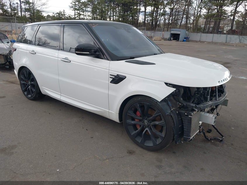 2021 Land rover Range rover sport VIN SALWS2RU1MA758170 IAAI salvage auction — FRONT END, Salvage Title, sold $16,425 on 2026-07-14 (photo 1)