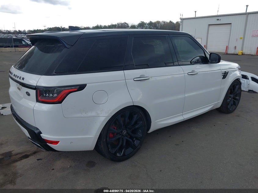 2021 Land rover Range rover sport VIN SALWS2RU1MA758170 IAAI salvage auction — FRONT END, Salvage Title, sold $16,425 on 2026-07-14 (photo 4)