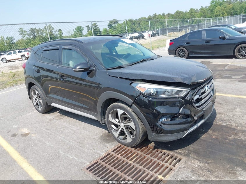 2018 Hyundai Tucson VIN KM8J3CA26JU794117 IAAI salvage auction — FRONT END, Salvage Title, sold $3,825 on 2026-07-08 (photo 1)