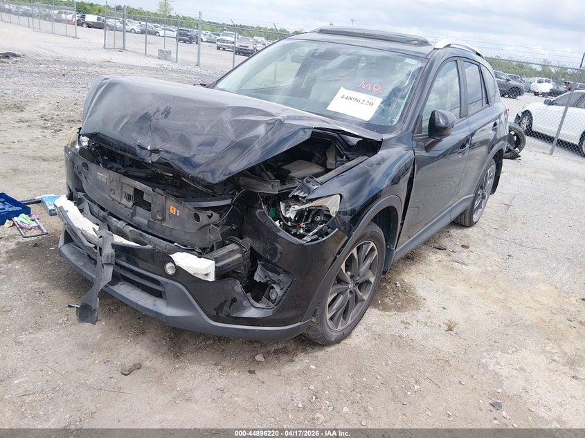 2016 Mazda Cx-5 VIN JM3KE2DY3G0827384 IAAI salvage auction — FRONT END, Salvage (Louisiana), sold $1,500 on 2026-07-10 (photo 2)