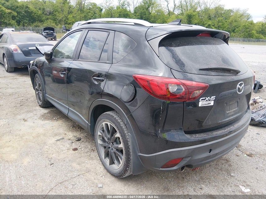 2016 Mazda Cx-5 VIN JM3KE2DY3G0827384 IAAI salvage auction — FRONT END, Salvage (Louisiana), sold $1,500 on 2026-07-10 (photo 3)