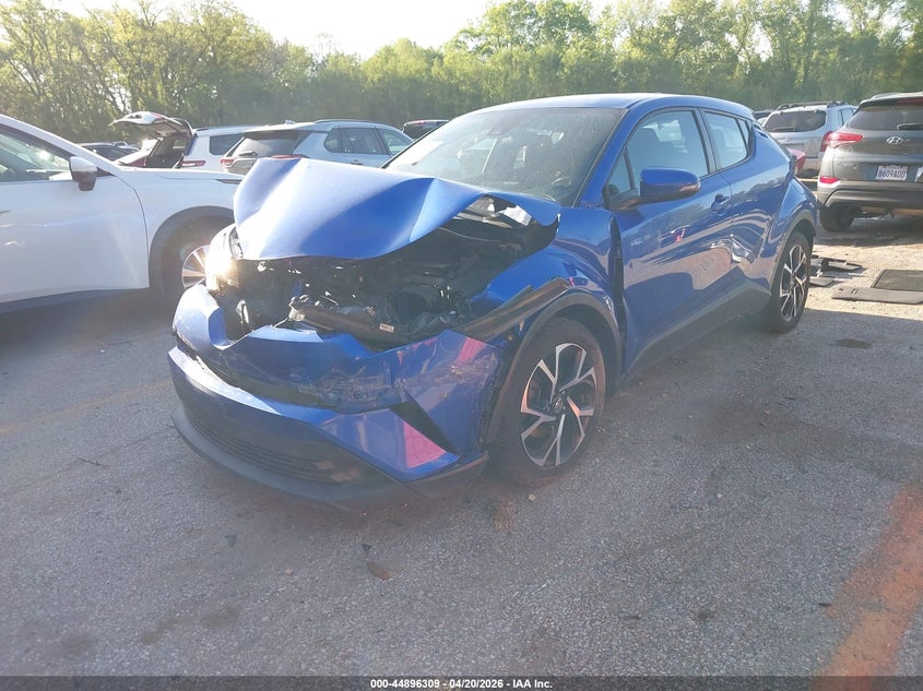 2018 Toyota C-hr VIN NMTKHMBX3JR054585 IAAI salvage auction — FRONT END, Salvage (Missouri), sold $3,200 on 2026-07-15 (photo 2)