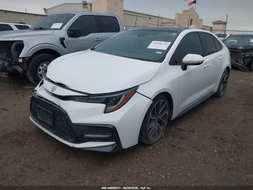 2021 Toyota Corolla VIN 5YFP4MCE0MP096760 IAAI salvage auction — FRONT END, Salvage Title, sold $5,100 on 2026-07-13 (photo 2)