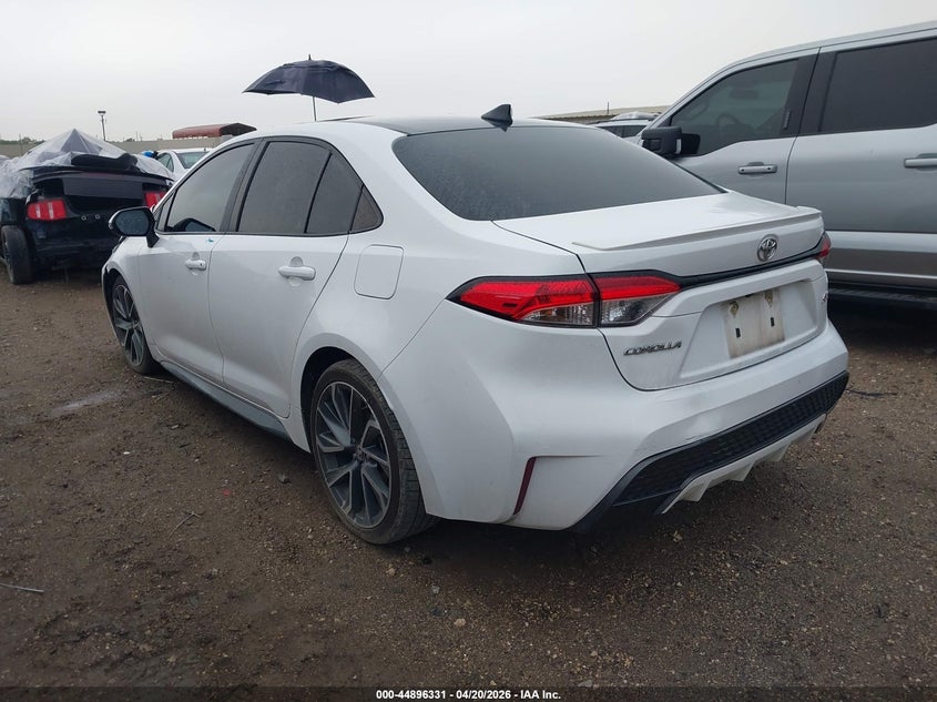 2021 Toyota Corolla VIN 5YFP4MCE0MP096760 IAAI salvage auction — FRONT END, Salvage Title, sold $5,100 on 2026-07-13 (photo 3)