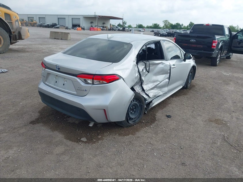 2024 Toyota Corolla VIN JTDBCMFE7R3056569 IAAI salvage auction — RIGHT REAR, Salvage (Texas), sold $5,650 on 2026-07-08 (photo 4)
