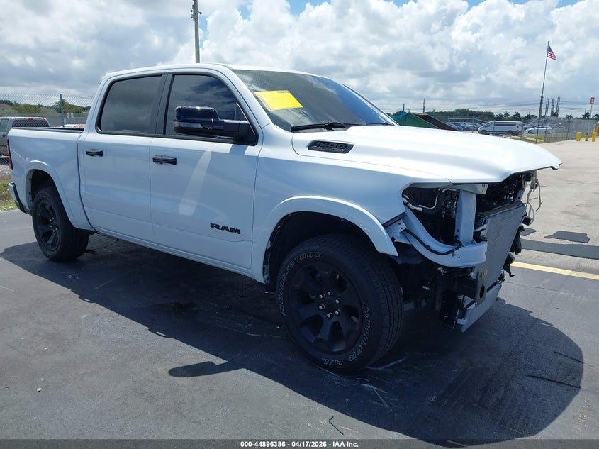 2026 Ram 1500 VIN 1C6SRFFP6TN184686 IAAI salvage auction — FRONT END, Salvage Title, sold $16,550 on 2026-07-30 (photo 1)